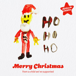 Action for Children Christmas ecard