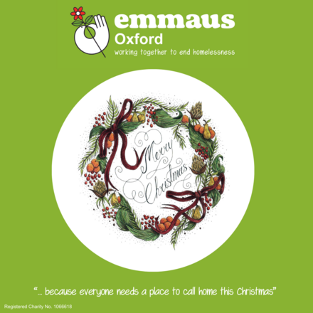 Send a Christmas E Card to support Emmaus Oxford eCards