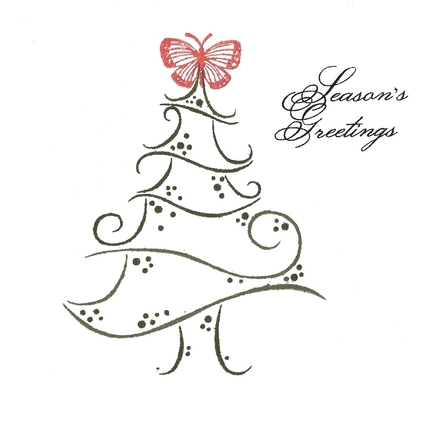 Butterflies Christmas E-Card eCards