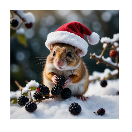 Christmas Dormouse eCards