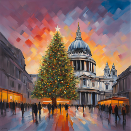 St Paul's at Christmas eCards