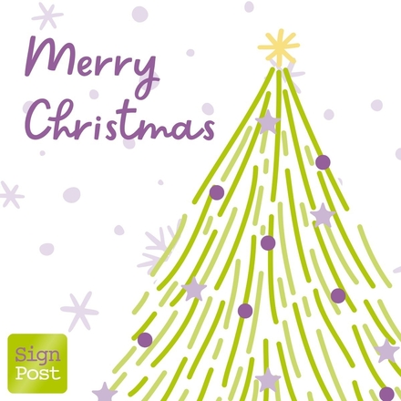 Send a Christmas E-Card to support Signpost eCards