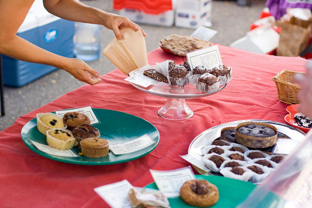 Charity bake sale fundraiser